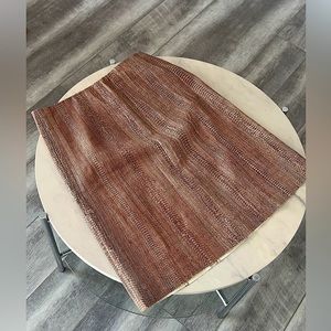 Escada, Women’s, 100% Genuine Leather, Snakeskin, Skirt.